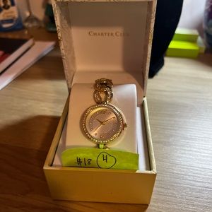Charter Club Womens Watch (Gold)